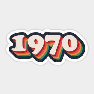 1970 Sticker